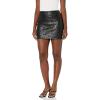 [BLANKNYC] Womens Vegan Leather Skirt, Comfortable & Designer ClothingVegan Leather Skirt, Comfortable & Designer Clothing(Black)