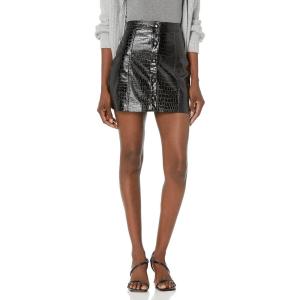 [BLANKNYC] Womens Croc Skirt(Black)