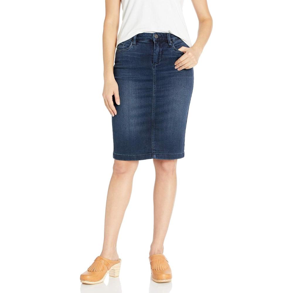 imageBLANKNYC Fashionable Womens Pencil Skirt for all Occasions Dress or Casual Wear Knee Length Comfortable ClothingSwing Away