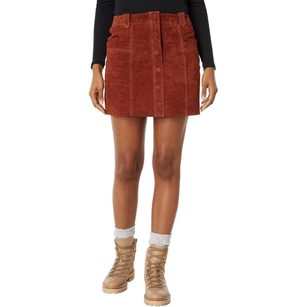 imageBLANKNYC Womens Button Front SkirtSun Valley