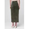 [BLANKNYC] Womens Real Suede Midi Skirt(Hunter)