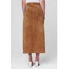 [BLANKNYC] Womens Real Suede Midi Skirt(Pecan)