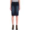 [BLANKNYC] Fashionable Womens Pencil Skirt for all Occasions, Dress or Casual Wear, Knee Length, Comfortable Clothing(Denim Blue)