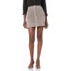 [BLANKNYC] Womens Button Front Skirt(Grey)