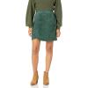 [BLANKNYC] Womens Suede Mini Skirt, Comfortable & Designer Clothing(Wall Flower)