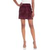 [BLANKNYC] Womens Wrap Mini Skirt(Red)