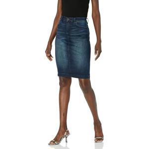 [BLANKNYC] Fashionable Womens Pencil Skirt for all Occasions, Dress or Casual Wear, Knee Length, Comfortable Clothing(Brooklyn Blue)