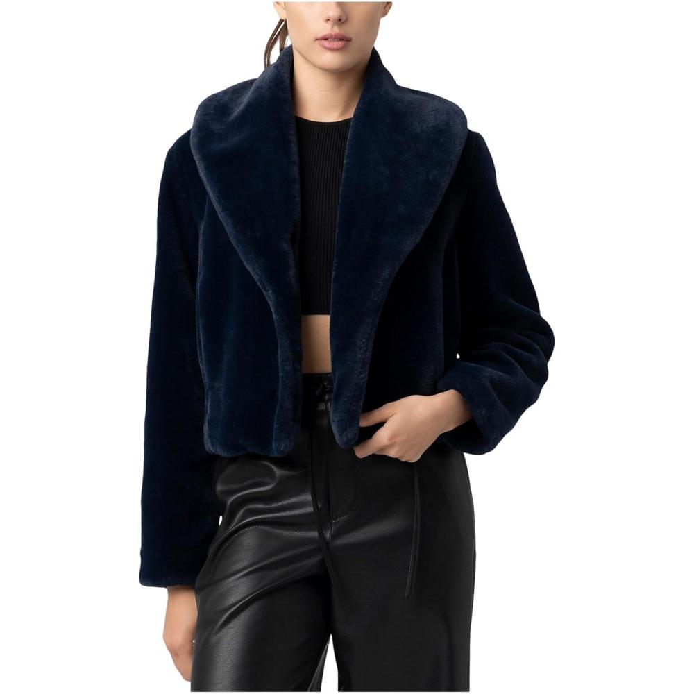 imageBLANKNYC womens Frost Bite Faux Fur JacketFrost Bite