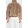 [BLANKNYC] Womens Luxury Clothing Sherpa Jacket, Comfortable & Stylish Coat(Bicoastal)