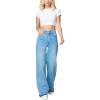 [BLANKNYC] Womens Luxury Clothing Rib Cage Five Pocket Jeans with Released Hem Detail, Comfortable & Stylish Pant(Warm Celebration)