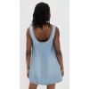 [BLANKNYC] Womens Summertime Flare Denim Min Dress in Blue(Blue)