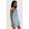 [BLANKNYC] Womens Summertime Flare Denim Min Dress in Blue(Blue)