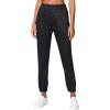 [BLANKNYC] Mens Womens Elastic Waistband Jogger, Comfortable & Casual Pants(Black)