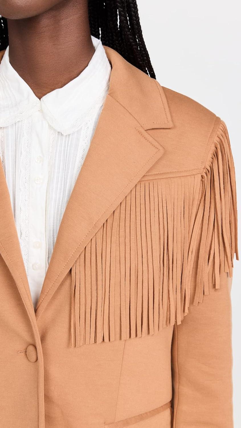 image:imageBLANKNYC Womens Luxury Clothing Oversized Blazzer with Pockets Comfortable amp Stylish CoatFree Bird