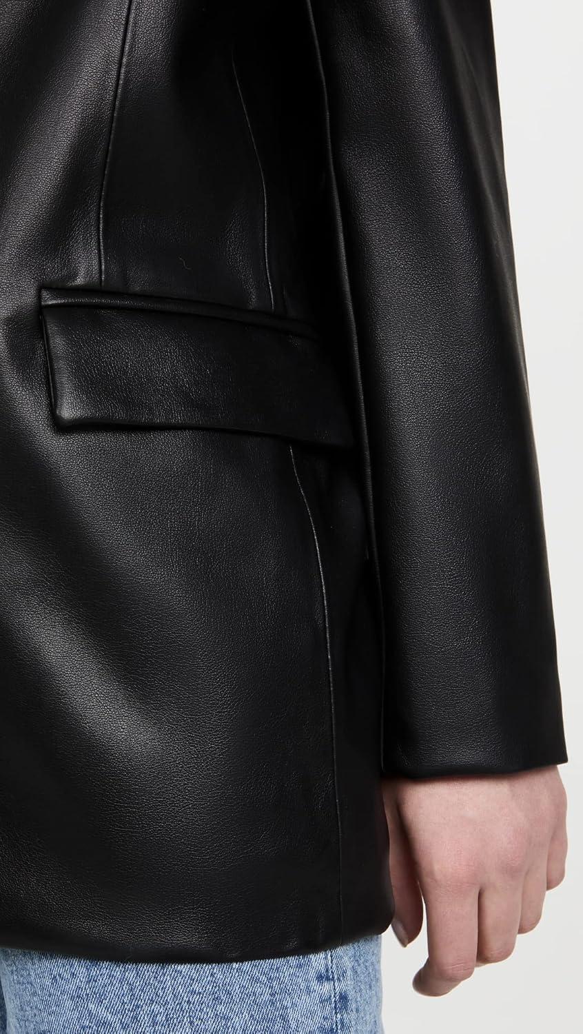 image:imageBLANKNYC Womens Luxury Clothing Oversized Blazzer with Pockets Comfortable amp Stylish CoatSelf Starter