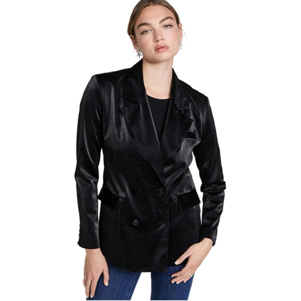 image:imageBLANKNYC Womens Luxury Clothing Oversized Blazzer with Pockets Comfortable amp Stylish CoatFighting Words