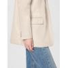 [BLANKNYC] Womens Luxury Clothing Oversized Blazzer with Pockets, Comfortable & Stylish Coat(Bare Essential)