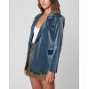 [BLANKNYC] Womens Luxury Clothing Oversized Blazzer with Pockets, Comfortable & Stylish Coat(Super Freak)