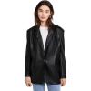 [BLANKNYC] Womens Luxury Clothing Oversized Blazzer with Pockets, Comfortable & Stylish Coat(Self Starter)