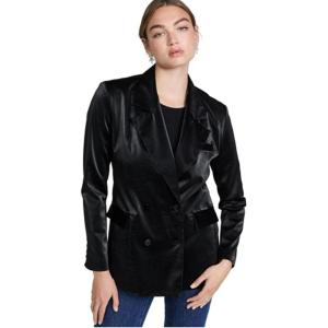 [BLANKNYC] Womens Luxury Clothing Oversized Blazzer with Pockets, Comfortable & Stylish Coat(Fighting Words)