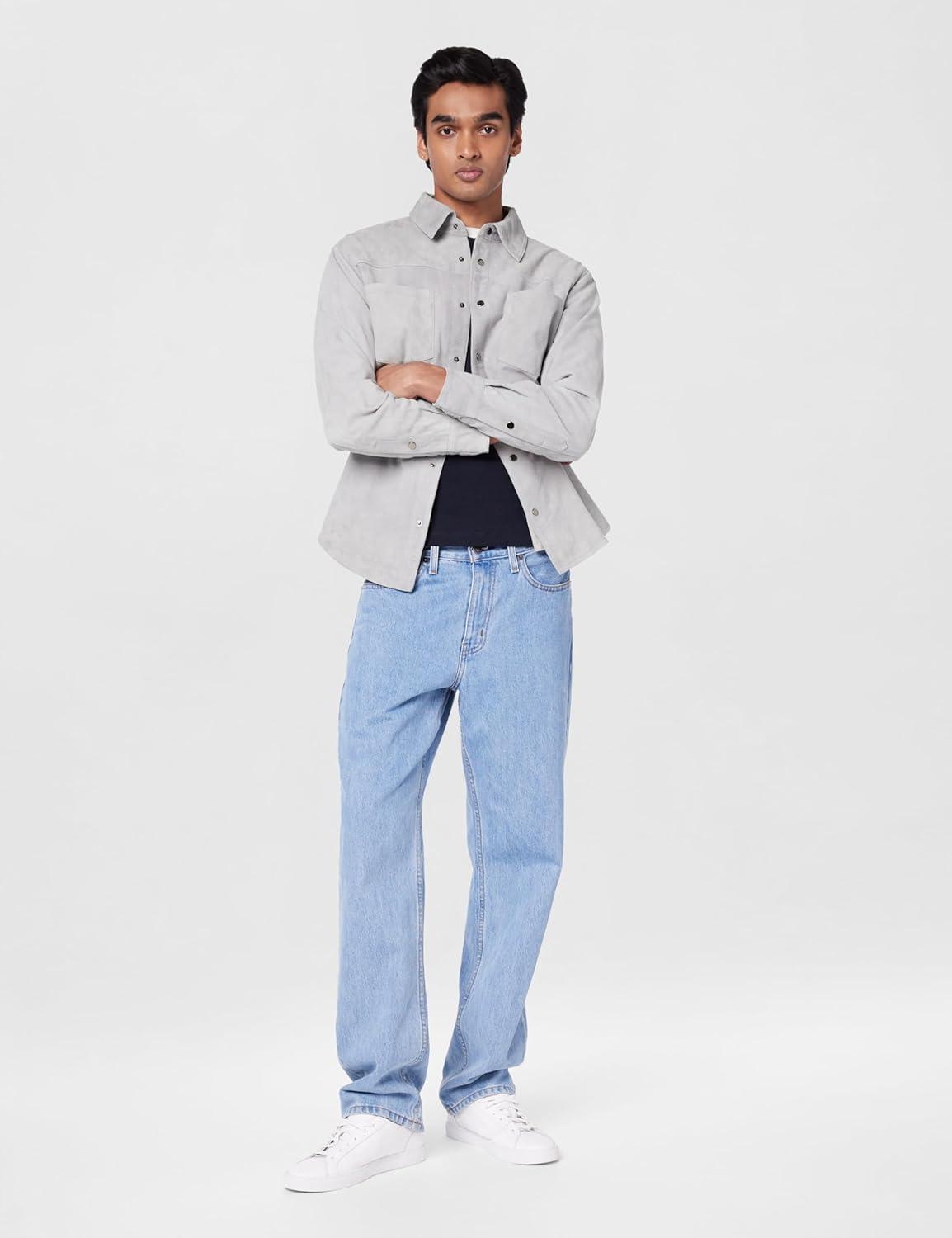 image:imageBLANKNYC Mens Luxury Clothing Suede Shirt Jacket Comfortable amp Stylish ShacketIce Grey
