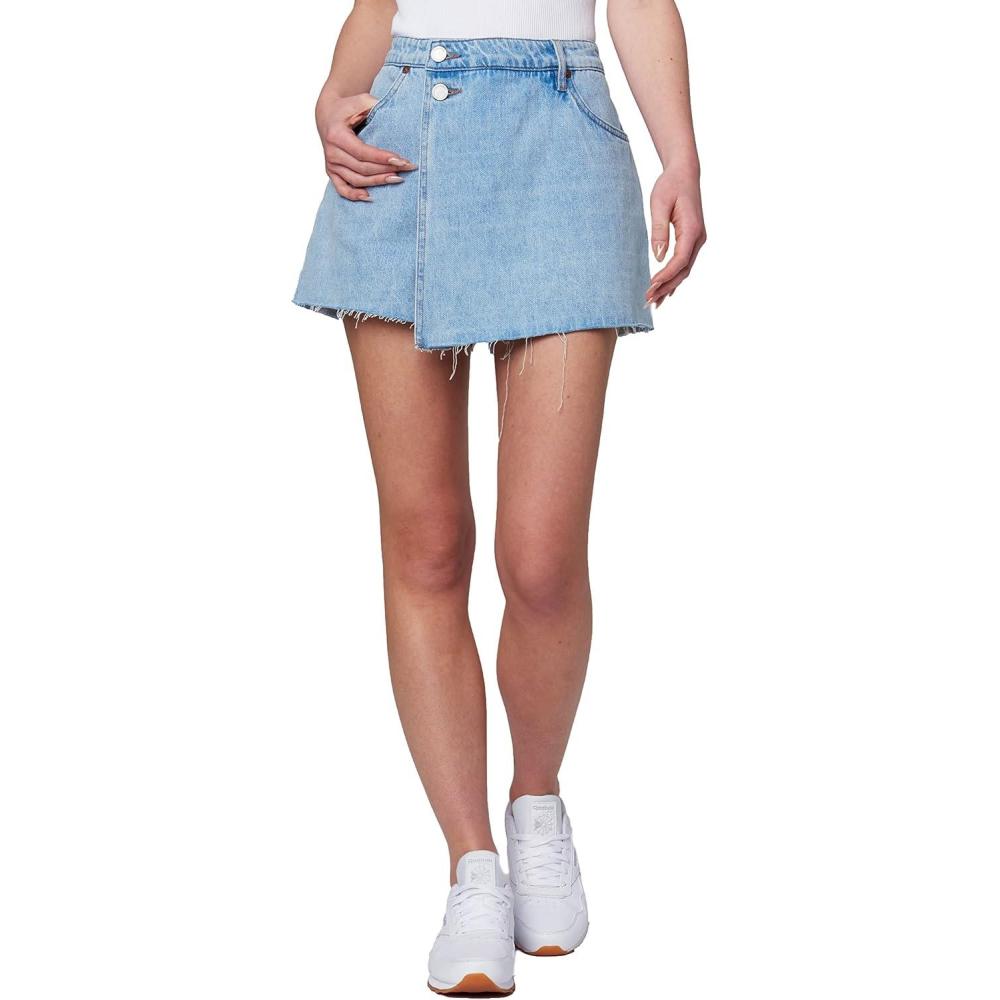 image:imageBLANKNYC Womens Luxury Clothing Denim High Waisted Short Comfortable amp StylishLight the Way