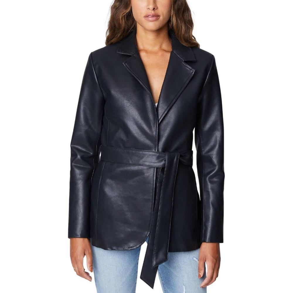 image:imageBLANKNYC Womens Luxury Clothing Oversized Blazzer with Pockets Comfortable amp Stylish CoatBusiness as Usual