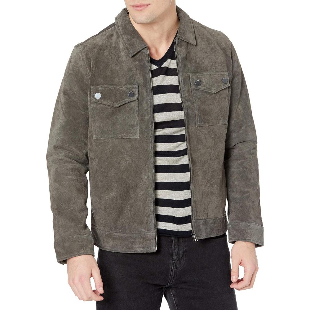 image:imageBLANKNYC mens Military CoatGrey