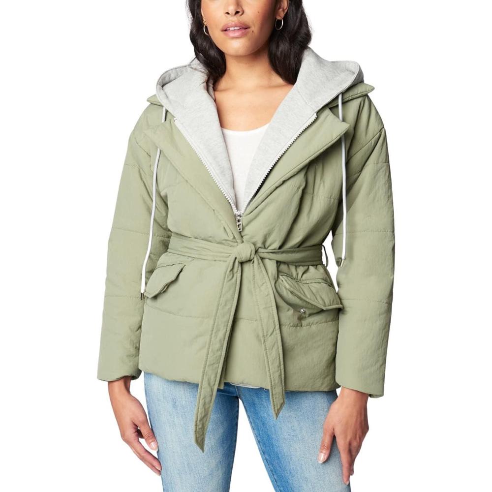 image:imageBLANKNYC womens Luxury Clothing Quilted Print Jacket Comfortable amp Stylish Windbreaker CoatFair Shake
