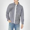 [BLANKNYC] Mens Luxury Clothing Suede Shirt Jacket, Comfortable & Stylish Shacket(Prussian Blue)