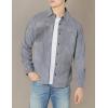 [BLANKNYC] Mens Luxury Clothing Suede Shirt Jacket, Comfortable & Stylish Shacket(Prussian Blue)