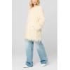 [BLANKNYC] Womens Luxury Clothing Mongolian Faux Fur Coat, Comfortable & Windbreaker Jacket(Best Day Ever)