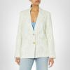 [BLANKNYC] Womens Luxury Clothing Oversized Blazzer with Pockets, Comfortable & Stylish Coat(Flower Field)