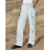[BLANKNYC] Womens Luxury Clothing Oversized Cargo Pocket Rib Cage Tencel Denim Cargo Pant, Comfortable & Stylish(Blue Lagoon)