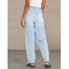 [BLANKNYC] Womens Pleat Detail Denim Pant(Blue)