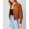 [BLANKNYC] womens Luxury Clothing Bomber Jacket, Comfortable Coat, Stylish Windbreaker(Take Flight)