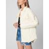 [BLANKNYC] womens Luxury Clothing Quilted Print Jacket, Comfortable & Stylish Windbreaker Coat(Easy Goin)