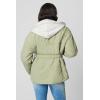 [BLANKNYC] womens Luxury Clothing Quilted Print Jacket, Comfortable & Stylish Windbreaker Coat(Fair Shake)