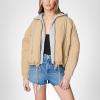 [BLANKNYC] womens Luxury Clothing Quilted Print Jacket, Comfortable & Stylish Windbreaker Coat(Good Catch)