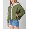 [BLANKNYC] womens Luxury Clothing Quilted Print Jacket, Comfortable & Stylish Windbreaker Coat(Hook Up)