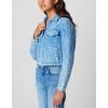 [BLANKNYC] womens Luxury Clothing Quilted Print Jacket, Comfortable & Stylish Windbreaker Coat(Love Drunk)