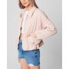 [BLANKNYC] womens Luxury Clothing Quilted Print Jacket, Comfortable & Stylish Windbreaker Coat(Wink of Sleep)