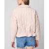 [BLANKNYC] womens Luxury Clothing Quilted Print Jacket, Comfortable & Stylish Windbreaker Coat(Wink of Sleep)