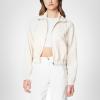 [BLANKNYC] womens Utility Jackets With Zipper Pocket Detail, Comfortable & Stylish Clothing Coats(Beige)