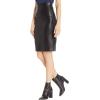 Blank NYC Vegan Leather Pull-On Pencil Skirt in Schooled-Black Schooled-Black 30