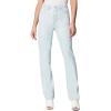 [BLANKNYC] Womens High Rise Straight Leg Pant with Side Slit Finish, Comfortable Pants & Designer ClothingJeans(Super Powers)
