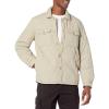 [BLANKNYC] mens Clothing Quilted Nylon Bomber Jacket, Stylish & Trendy Coat(Fire Works)