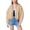 [BLANKNYC] womens Luxury Clothing Quilted Print Jacket, Comfortable & Stylish Windbreaker Coat(Good Catch)