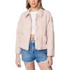 [BLANKNYC] womens Luxury Clothing Quilted Print Jacket, Comfortable & Stylish Windbreaker Coat(Wink of Sleep)