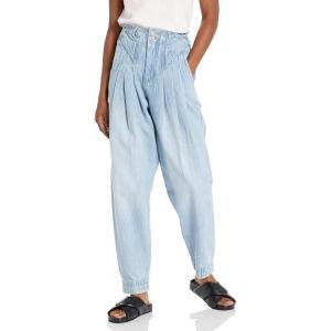 [BLANKNYC] Womens Pleat Detail Denim Pant(Blue)